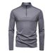 Men's Clothing Sun Protection UV Protection UPF100+ Base Shirt Long Sleeve Half Zipper T Shirt Men_viptrois.com