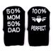 0 3 years old baby socks cross border medium tube parent child socks cotton socks sole letter dotted creative floor socks_viptrois.com