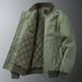 Men's Military Flight Jacket Bomber Coat - Lightweight Cotton Baseball Jacket With Hood, Ribbed Hem & Multiple Pockets_viptrois.com