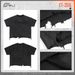Men's Clothing Men's Vintage Boxy Cotton T-Shirt - Distressed Streetwear Tee For Casual Wear (Black/White, S-XXL)_viptrois.com