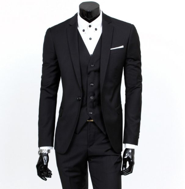 Men's Clothing 2025 New Suit For Men Autumn Slim-Fit Three-Piece Bridegroom Wedding Dress Wedding Best Man Suit For Men Business Suit Formal Wear_viptrois.com