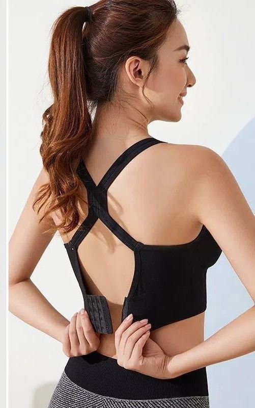 Beautiful Back Suspender Sports Lingerie For Women With Breast Pads To Prevent Exposure And Wrapping Breasts Without Steel Ring Bra Vest_viptrois.com