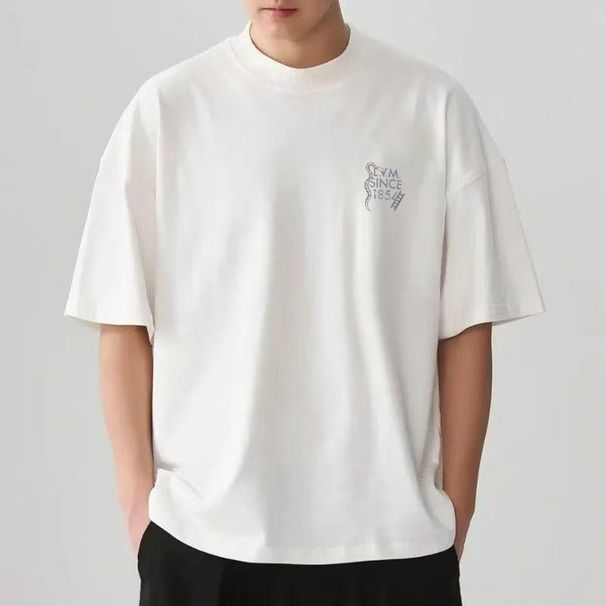 Spring And Summer Fun Little Snake-themed Short Sleeve, Fashionable And Trendy Street-style Cool Top_viptrois.com