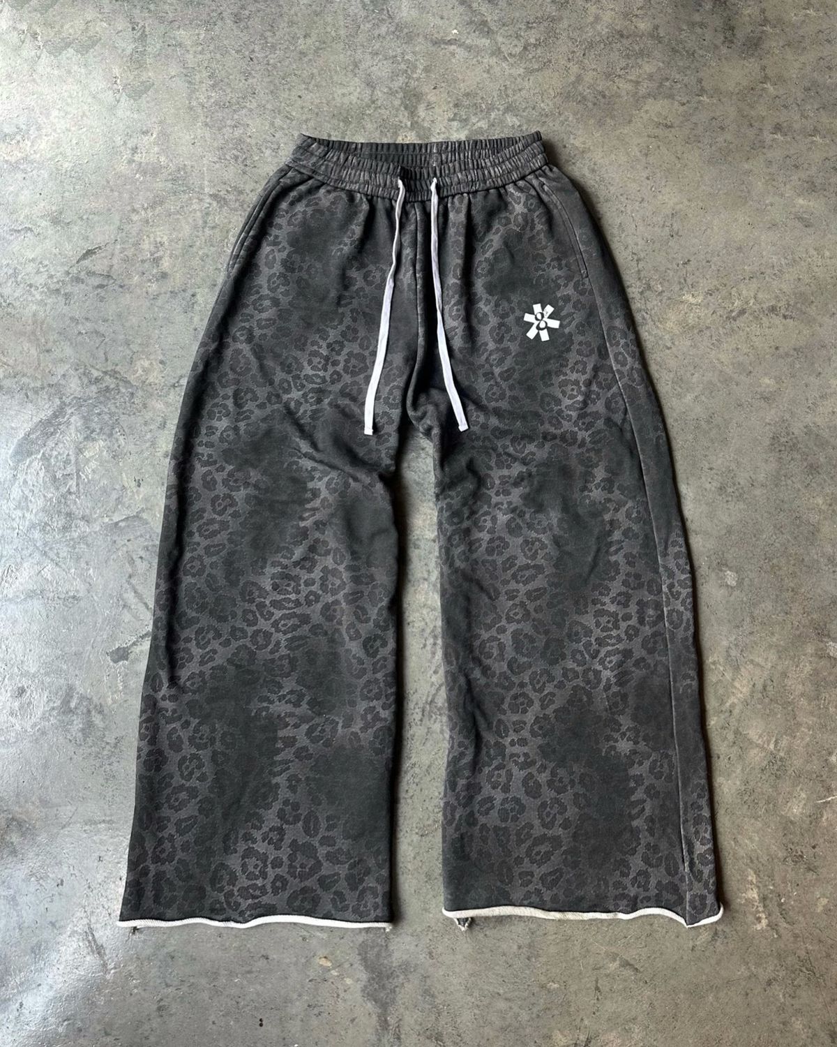 Men's Clothing Leopard Print Hooded Sweatshirt Retro Loose New Zipper Top Autumn And Winter Jacket Pants_viptrois.com