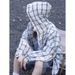 Men's Clothing American Retro Plaid Long Sleeved Sun Protection Jacket For Men, 2025 Summer New Style, Loose Outdoor Lightweight Hooded Couple Jacket._viptrois.com