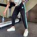 Men's Premium Ice Silk Joggers Ultra-Lightweight Tapered Ankle Pants for Summer Breathable Quick-Dry Casual Sports Wear_viptrois.com