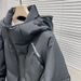 Men's Clothing Three Dimensional Cut Thickened Coat Jacket Hooded Offset Printed Coat Jacket_viptrois.com
