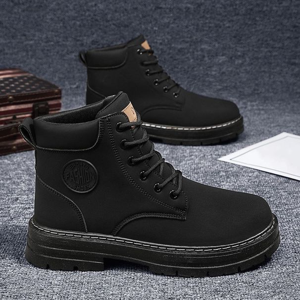 Spring 2025 New Breathable Martin Boots Men's Retro Workwear Boots_viptrois.com