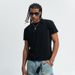 American Style Solid Color Cool Slim Fit T-Shirt Unisex Crew Neck Casual Street Fashion Brand_viptrois.com