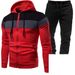 Men's Clothing Spring And Autumn Sweatshirt Men's Hoodie Sports Casual Loose Suit Long Sleeved Trousers Plus Velvet_viptrois.com