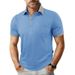 2026 Men's Loose Collar Long-Sleeved Stretch Cotton Shirt With Ribbed Sleeve Opening For Casual Wear - Buttoned Men's Fashion Shirt_viptrois.com