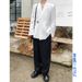 CT Korean Casual Blazer For Men Spring Summer Design Sense Niche Ins Trendy Cool White Suit Jacket_viptrois.com