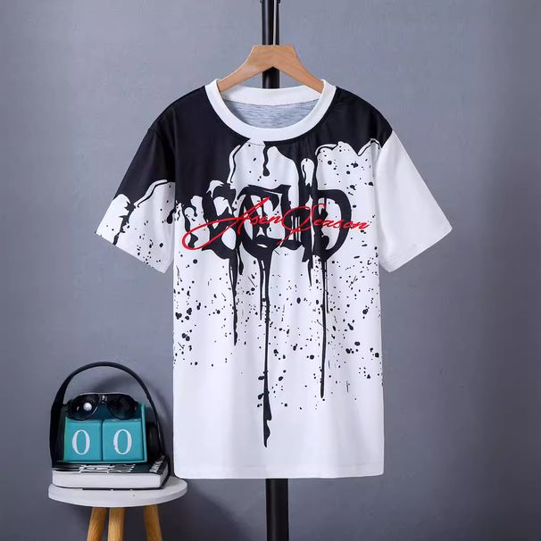Mother&Kids Children's summer clothing Children's clothing boys and teenagers summer short-sleeved T-shirt new_viptrois.com