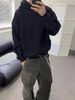 Men's Clothing Hooded Sweatshirt Cleanfit Oversized Boxy Hoodie With High GSM Fabric - Cleanfit Drop Shoulder Pullover Sweatshirt For Men & Women_viptrois.com