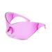Oversized Mask Sunglasses Future Technology Sense Punk Style Men And Women Sunglasses Hip Hop Frameless Windproof Batch_viptrois.com