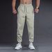 New Style Men's Sweatpants For Spring And Autumn, Slim Fit, Tapered Leg, Casual, Versatile, Sports Pants For Youth, Outdoor Training._viptrois.com