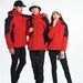 Jacket Men's Outdoor Three-in-one Removable Cold-proof Clothing Women's Two-piece Ski Clothing Windproof And Waterproof_viptrois.com