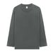 Pure Cotton Custom Logo Cross-Border European Base Printed Cultural Shirt Men's Plus Size Long Sleeve T-Shirt_viptrois.com