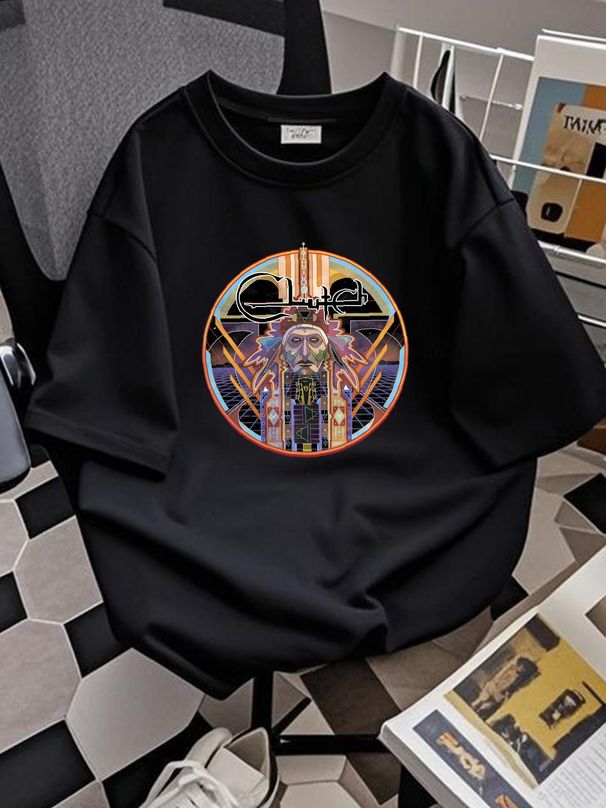 Clutch Vintage T Shirt Earth Rocker Tour 2013 Dates LP Cover Stoner Rock Band Casual Unisex Designer Clothes Fashion Streetwear Soft Stylish_viptrois.com