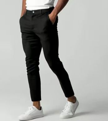Autumn New Men's Casual Pants Waterproof Trousers Japanese Business Versatile Elasticity Waist High Guality Long Pant For Male_viptrois.com