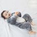 Children's spring and autumn climbing clothes, baby cartoon one-piece clothes, infants and young children flannel climbing_viptrois.com