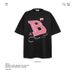 Men's Clothing Fun Letter Print Pure Cotton Short Sleeved T Shirt_viptrois.com