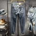Summer Thin High-End Quality Nine-Point Jeans For Men, Fashion Trend Versatile Stretch Slim Fit Spring And Autumn Long_viptrois.com