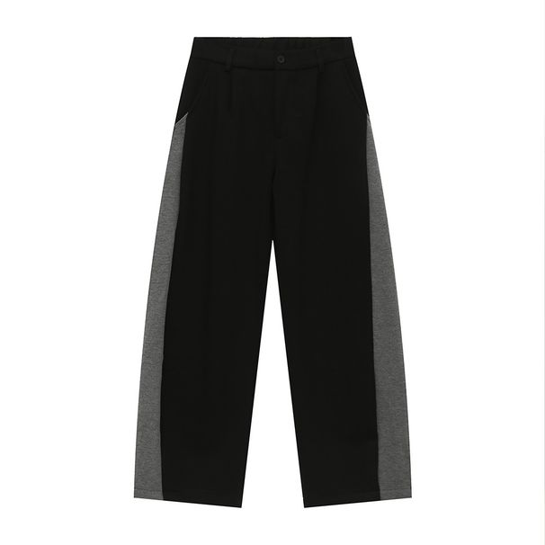 Nordmann MTLCLOTHES Men's Clothing| Autumn New Korean Style Color Block Fashion Stand Collar Padded Shoulder Casual Sports_viptrois.com