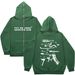 Hoodie Sweatshirt Gothic High Street Full Zipper Oversized Unisex Streetwear Y2 Jacket_viptrois.com