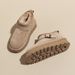 New fur integrated warm cotton shoes non-slip external transmission plus fleece short boots_viptrois.com