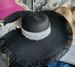 Straw With Large Brim And Lace Edges, Summer Protection Beach Hat, Outdoor Sun Hat_viptrois.com