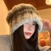 Gradient For Women In Autumn And Winter, Big Head, Loose Knitted Hat, Small Face, Versatile Ear Protection, Stacking Hat_viptrois.com