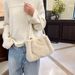 Women's Bags Milan Mink Plush Bag For Women In Autumn And Winter, New Fur Tote Bag, Large Capacity, Furry One Shoulder Underarm Bag, Fashionable Women_viptrois.com
