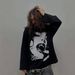 2026 Popular Hot Sale Y2k Environmentally Friendly Fabric Dark Wind Letter Printing T-shirt American Street Jumper Fashion Casual Top_viptrois.com