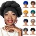 Hot Sale In Europe And America, Milk Silk Braided Turban Hat, Solid Color Sponge Headband Hat, Bohemian Style Turbans_viptrois.com