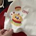 Children's Short Sleeved Suits New Summer Boys And Girls Casual Korean Cartoon Three Dimensional Dolls Breathable Summer Clothes Two Piece Suit_viptrois.com