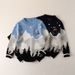 kid's clothing Christmas children's sweater cartoon sleigh deer jumper long sleeve autumn and winter warm new top_viptrois.com