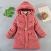 thickened hooded plus size w jacket winter new cotton coat letter print outerwear_viptrois.com