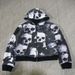 Men's Clothing Double Sided Layered Skull Print Y2K Retro Print Hoodie – Double-Sided Layering Streetwear With Skull Design, Unisex Vintage Pullover_viptrois.com