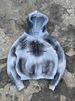 European And American Handmade Old Tie-dye Gradual Change High Sense Ruffian Handsome Zipper Sweater Jacket Men And Women With The Same Trend Brand_viptrois.com