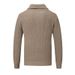 Men’s Half-Zip Knit Sweater – Modern Stand Collar Design, Casual & Versatile For Fall & Winter_viptrois.com