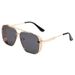 Steampunk Sunglasses For Men – Trendy Square Frame With Vintage Industrial Style (European & American Design)_viptrois.com