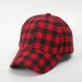 New Little Fragrant Hood Children's Checkered Baseball Fashion Korean Versatile Duck Tongue Hat 2024 Spring/Summer_viptrois.com