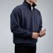 Comfotable Men's Slim Fit Fashion Tend Vesatile Pullove Stand Colla Sweatshit Half Zippe Spots Wam Autumn_viptrois.com