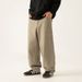 Men's Clothing Textured Twill Drape Casual Pants Men 2025 Spring New Solid Color Straight Loose Sports Retro Versatile Trousers_viptrois.com
