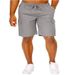 Men's Cargo Shorts With Drawstring Waist - Classic Utility Design Multiple Pockets Casual Comfortable Shorts_viptrois.com
