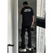 Vibe American Pure Cotton Short Sleeved Men's Summer Trendy Brand Rascal Handsome Letter Printed Loose T-shirt Top_viptrois.com