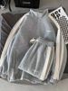 Juspinice Spring Autumn Two-piece Hooded Jacket Zipper Sweatshirt Pants Suit Y2K Street Casual Sports Suit Men Clothing_viptrois.com