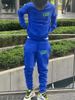Men's Clothing New Autumn And Winter Hooded Sweatshirt Suit Rocket Head Printed Cloth Sweatpants Suit European Size Sweatshirt Sweatpants_viptrois.com