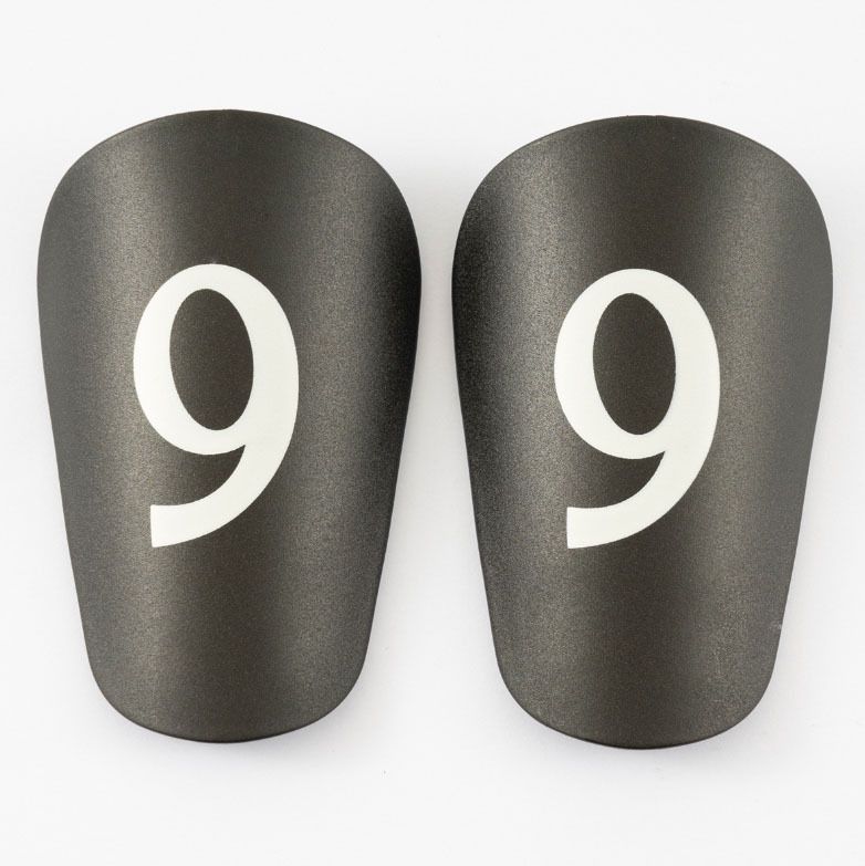 Mini Shin Guards For Kids & Youth - Lightweight Football Soccer Shin Pads, Protective Training Gear For Small Legs (Black)_viptrois.com